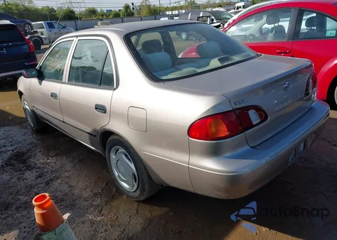 1999 Toyota Corolla Ce из США, поврежденный, VIN 2T1BR12E0XC234815
